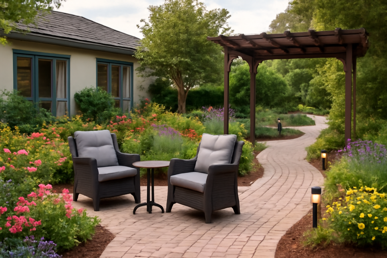 découvrez comment aménager votre espace extérieur afin de faciliter l'accessibilité et la sécurité, et ainsi favoriser le maintien à domicile des personnes âgées ou à mobilité réduite.