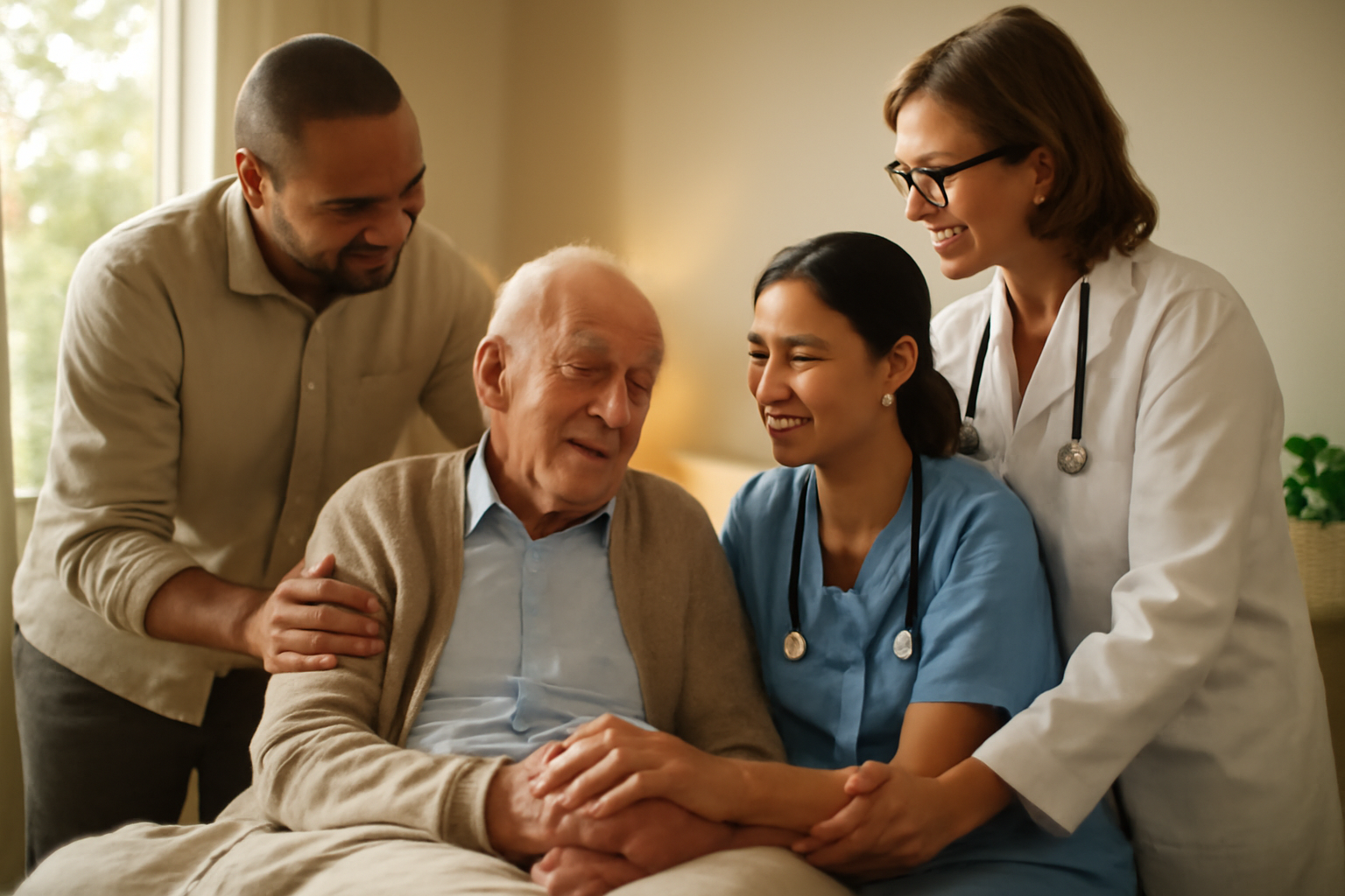 découvrez comment les soins palliatifs offrent accompagnement, confort et dignité aux patients en fin de vie, en leur assurant un environnement serein et un soutien personnalisé pour traverser cette étape délicate.